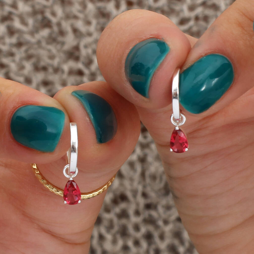 Sterling Silver Or 18ct Gold Plated Crystal Earrings