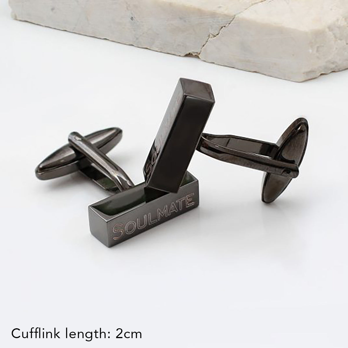 Personalised Square Bar Cufflinks