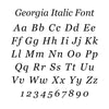 font-image-Georgia Italic