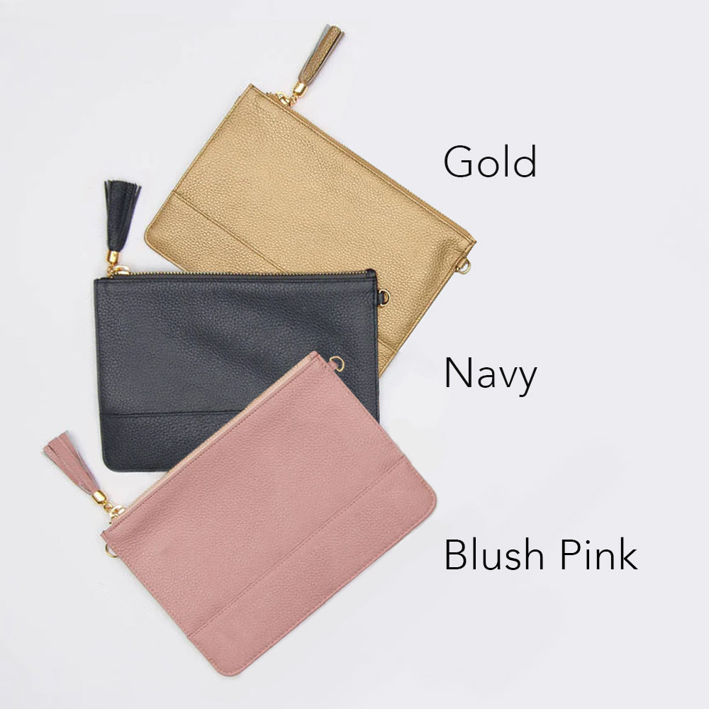 Luxury Leather Personalised Bridesmaid Bag