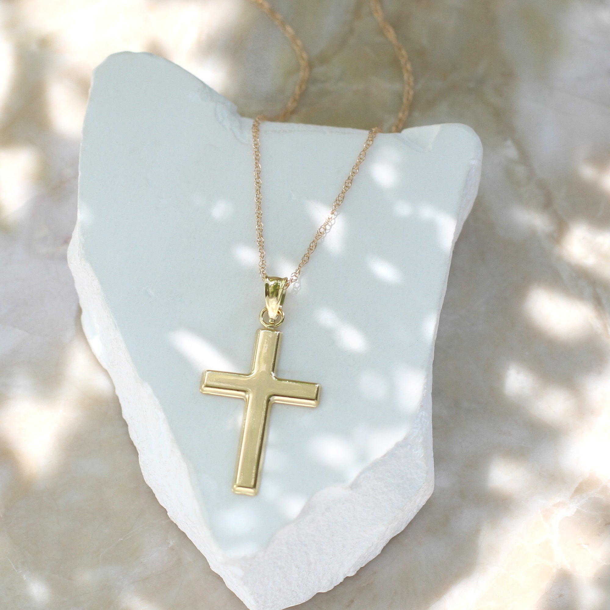 9ct Gold Cross Necklace