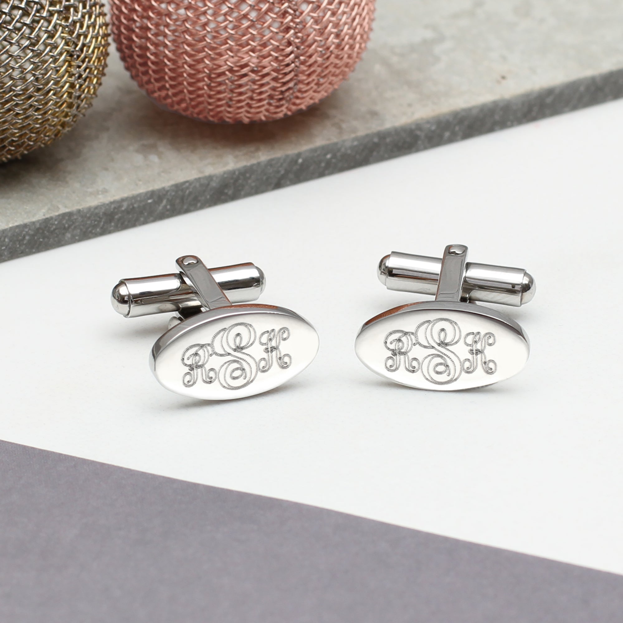 Personalised Monogram Cufflinks