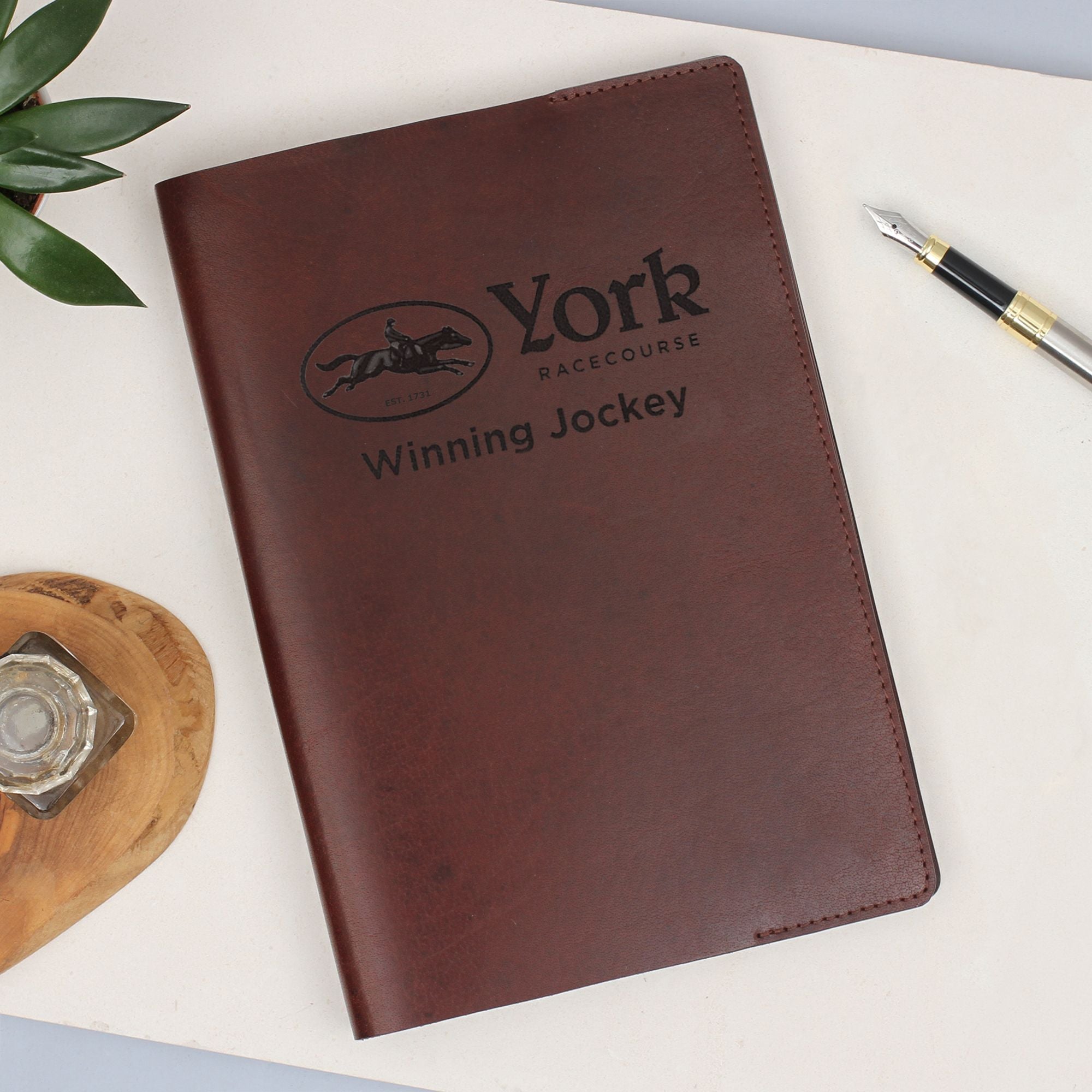 Personalised Antiqued Leather Journal