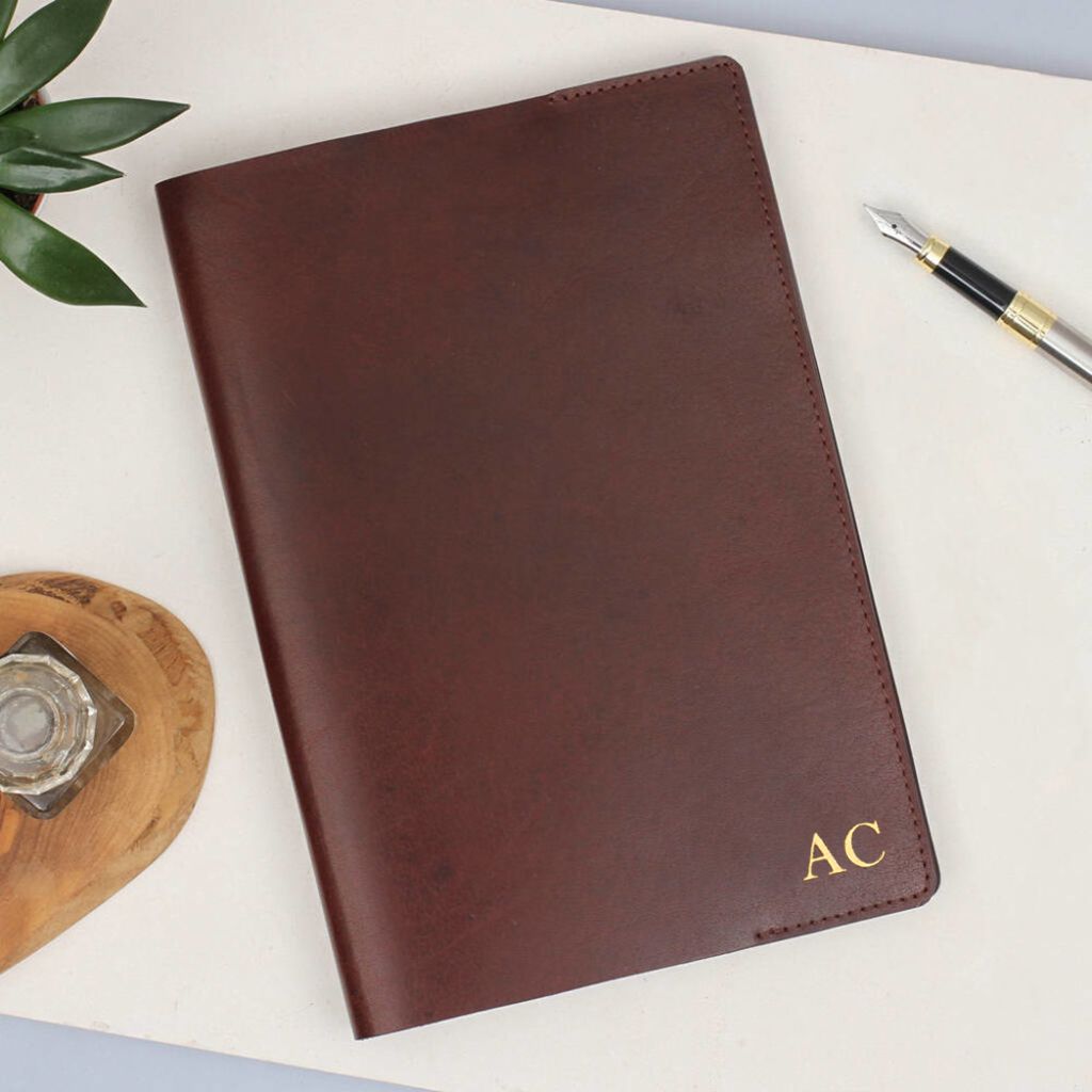 Personalised Antiqued Leather Journal