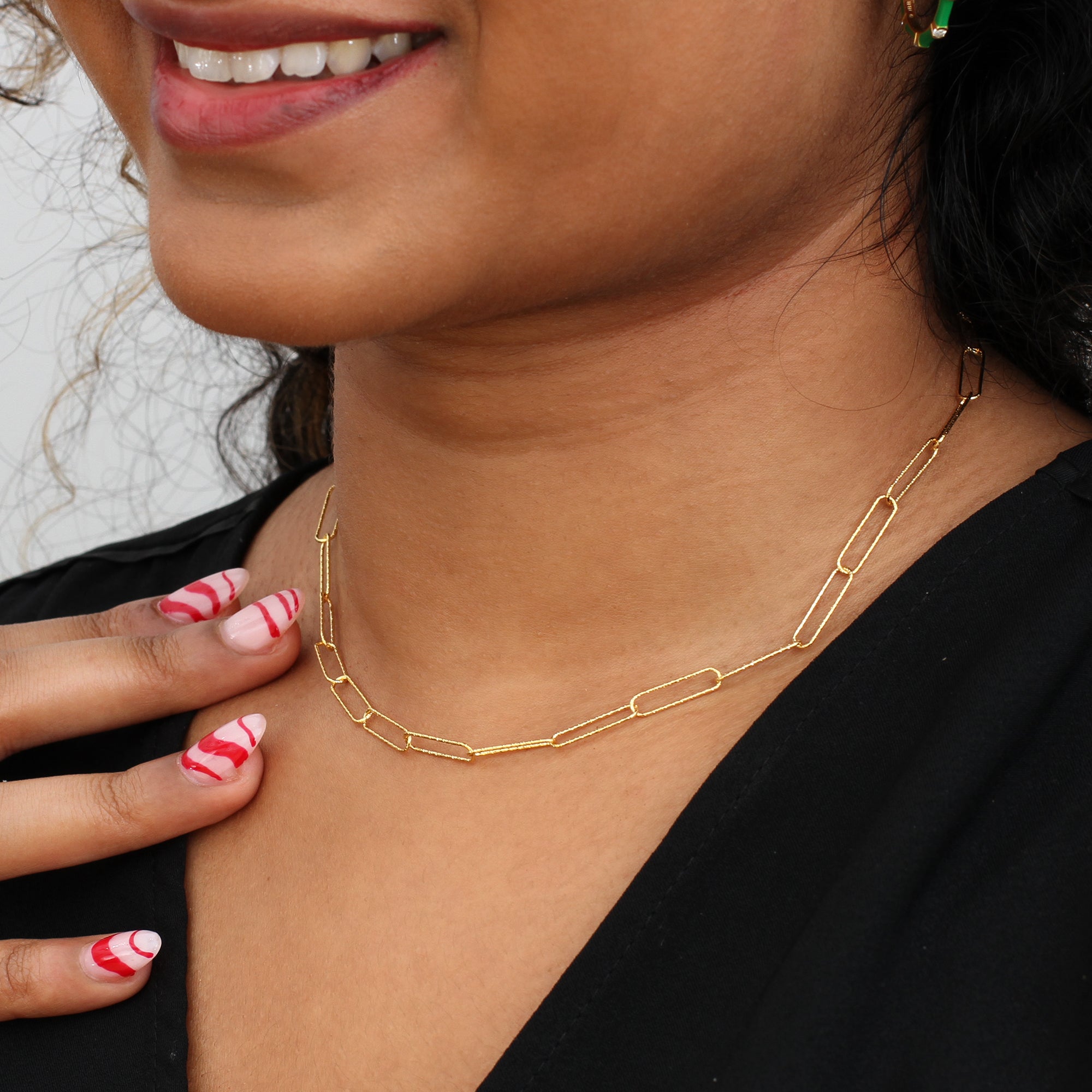 18ct Gold Plated or Sterling Silver Chain Necklace