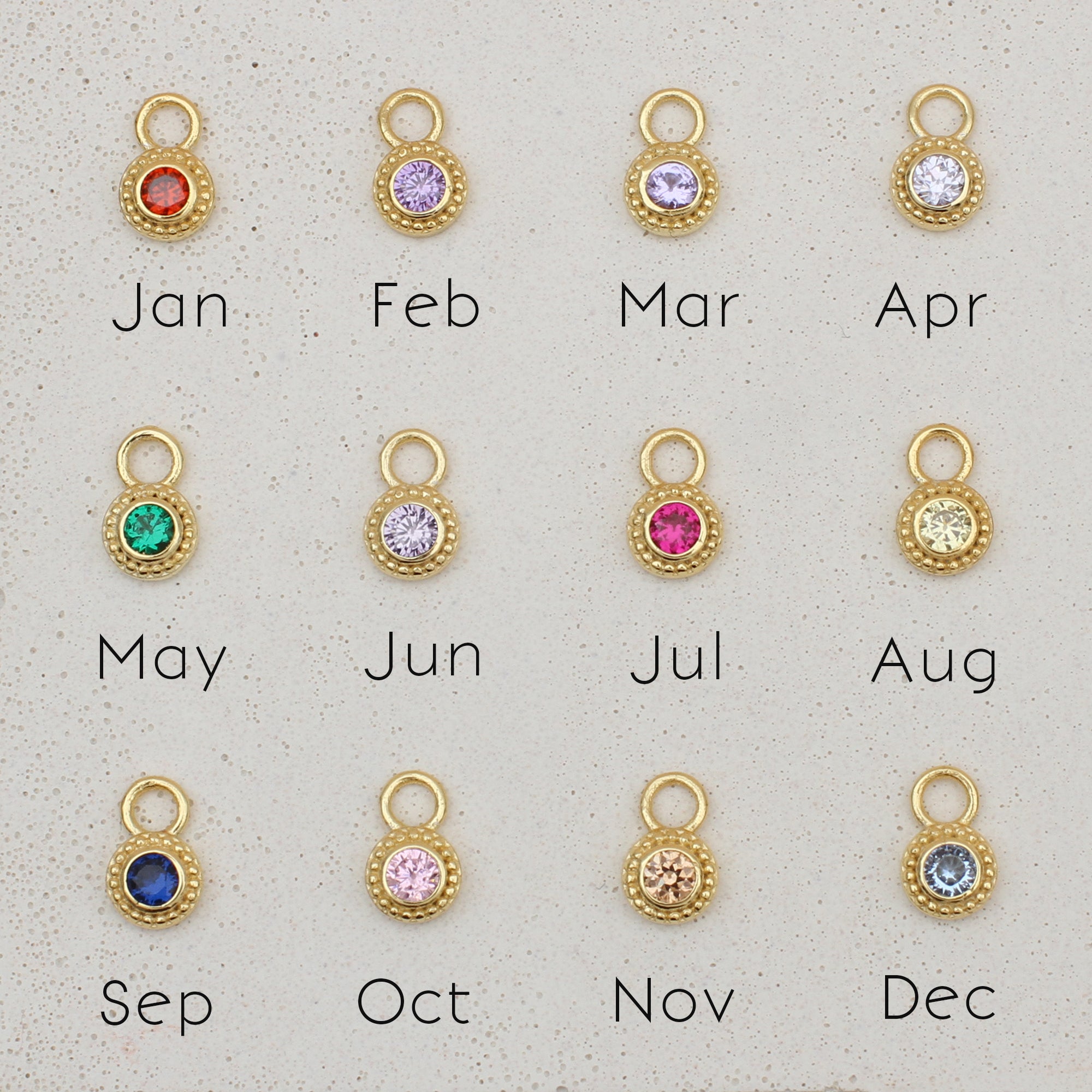 18ct Gold Plated Custom Charm Necklace