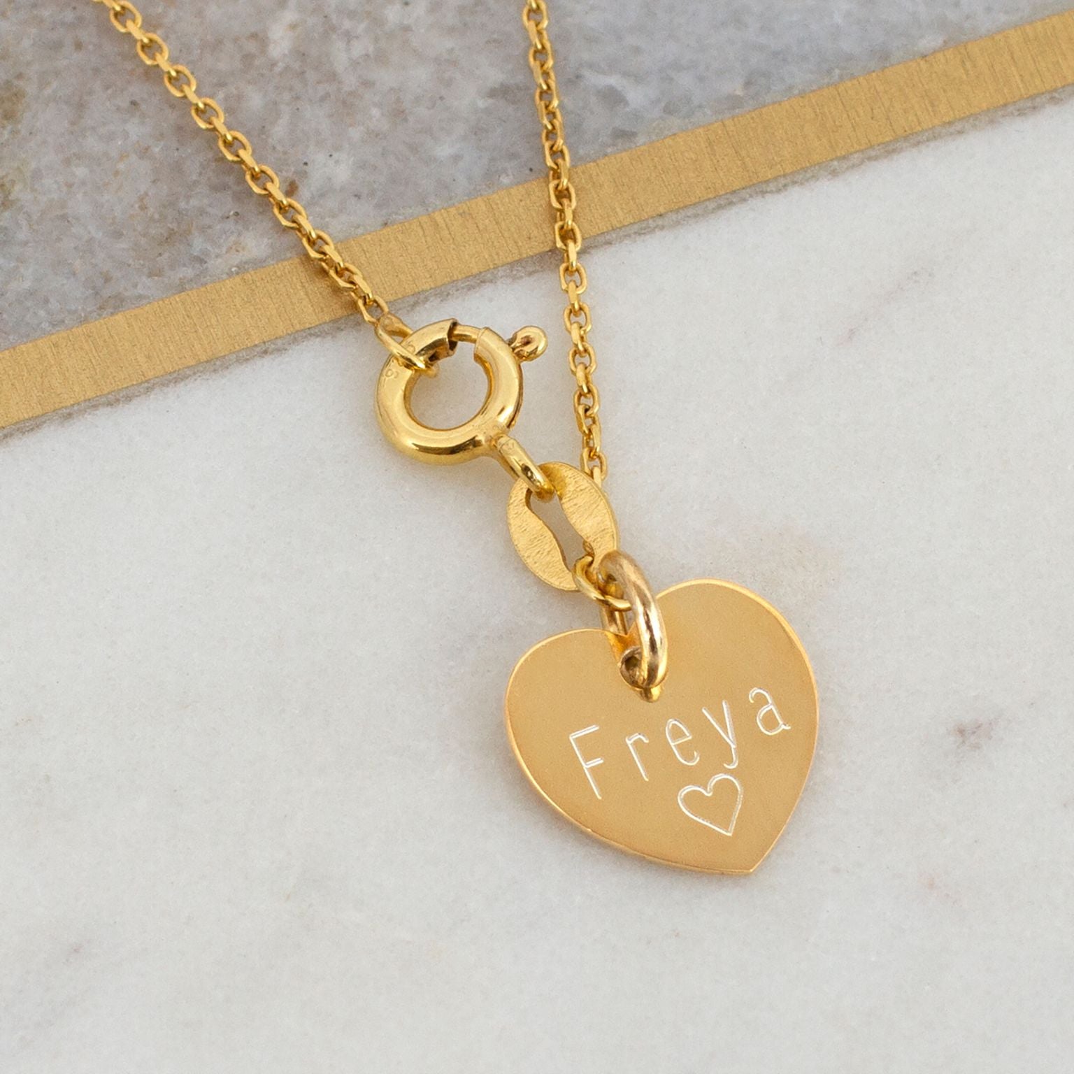 Personalised 18ct Gold Plated Pearl Daisy Necklace