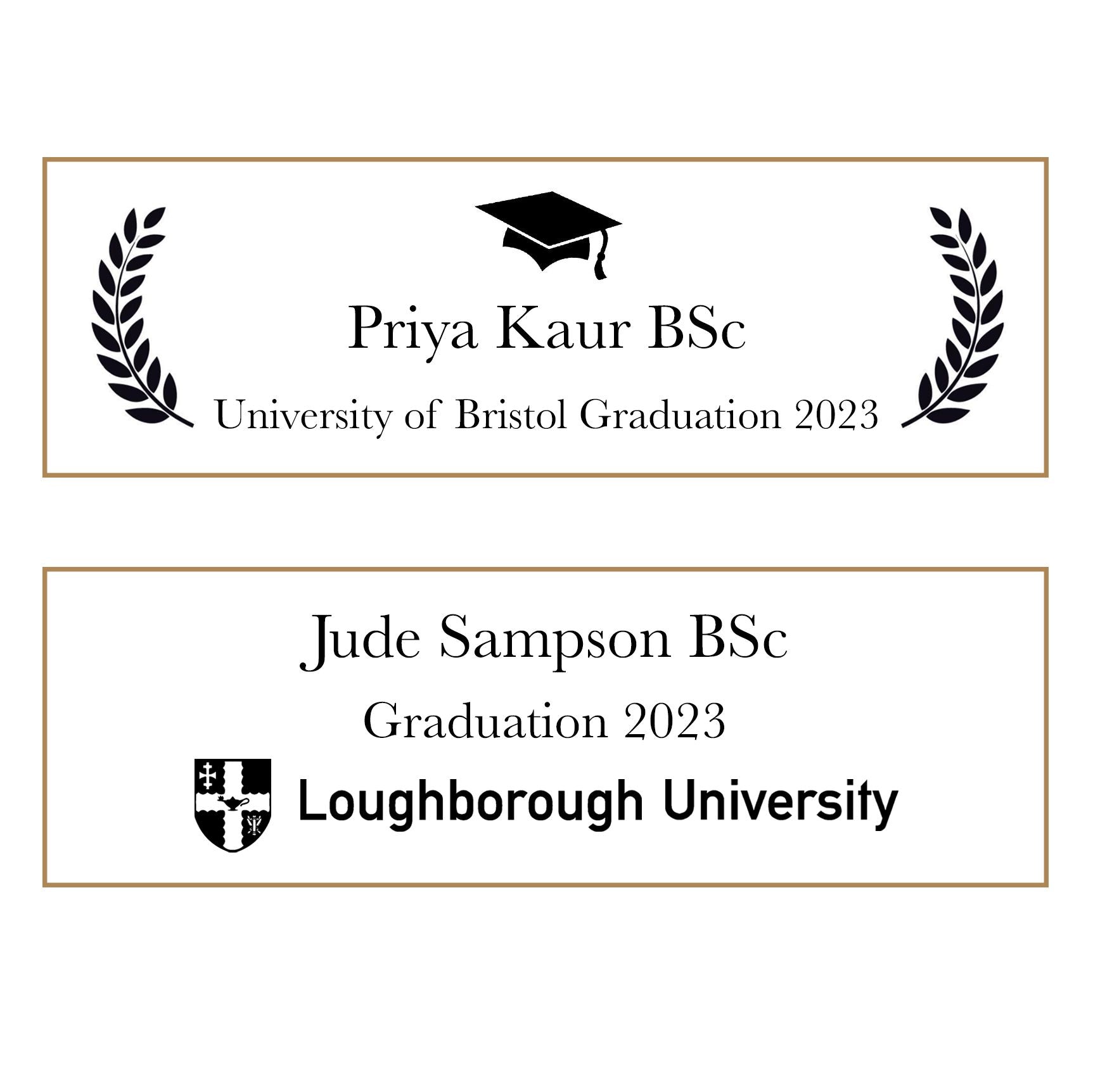Personalised Graduation Bamboo Pen And GiftBox