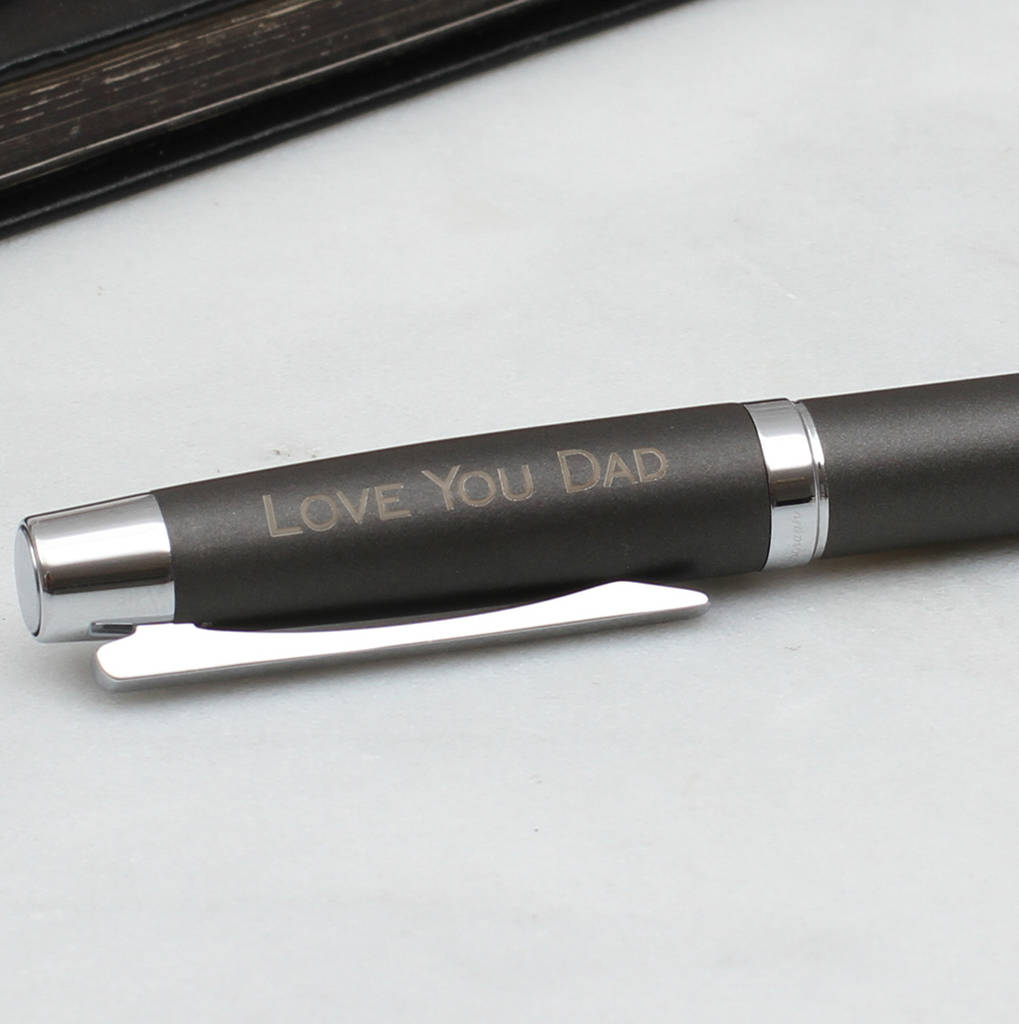 Personalised Classic Matt Rollerball or Ballpoint Pen