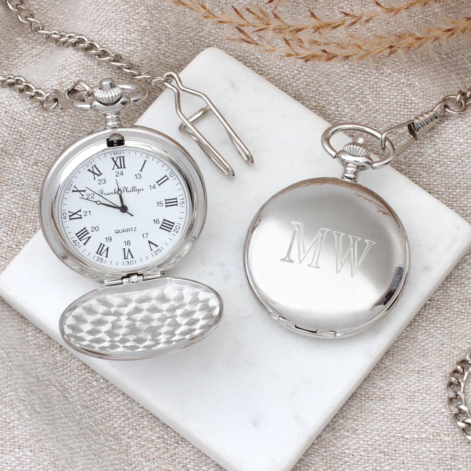 Personalised Message Traditional Pocket Watch