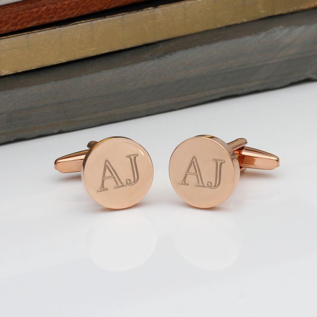 Personalised Round Cufflinks