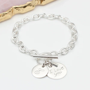 Women’s Personalised Silver Bracelets-image