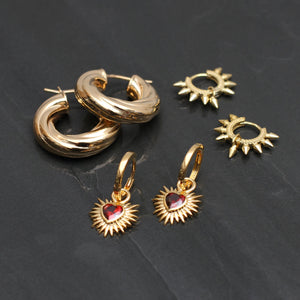 Gold Earrings-image