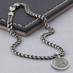 Personalised St Christopher Jewellery for Men-image