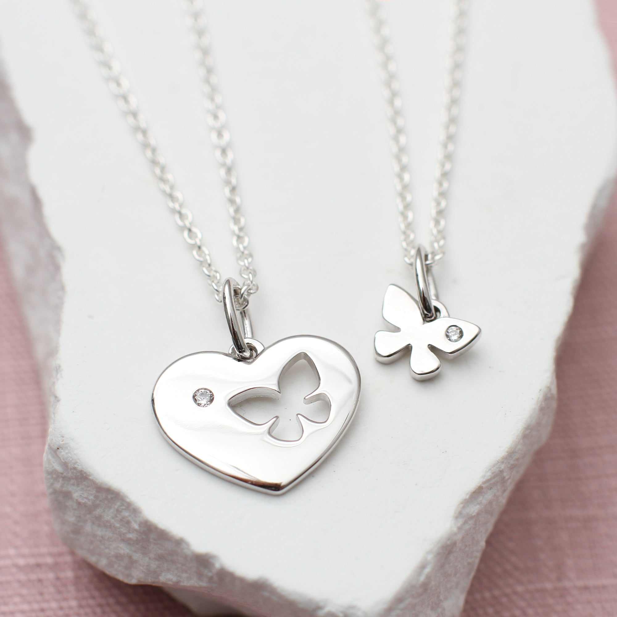 送税込【HURLEY BURLEY】MINI HEART NECKLACE & EARRING SET♪ 送税込【HURLEY BURLEY】MINI HEART NECKLACE & EARRING SET♪
