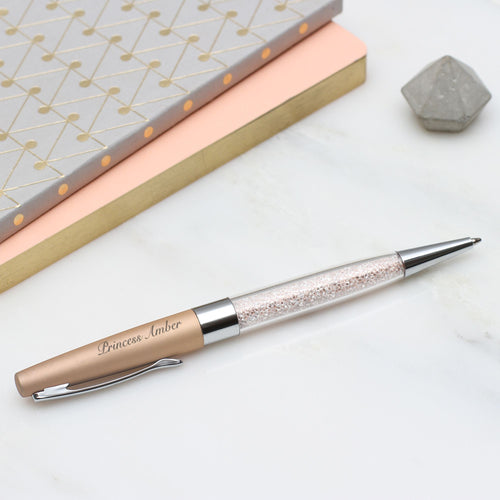 Personalised Crystal Sparkle Pen