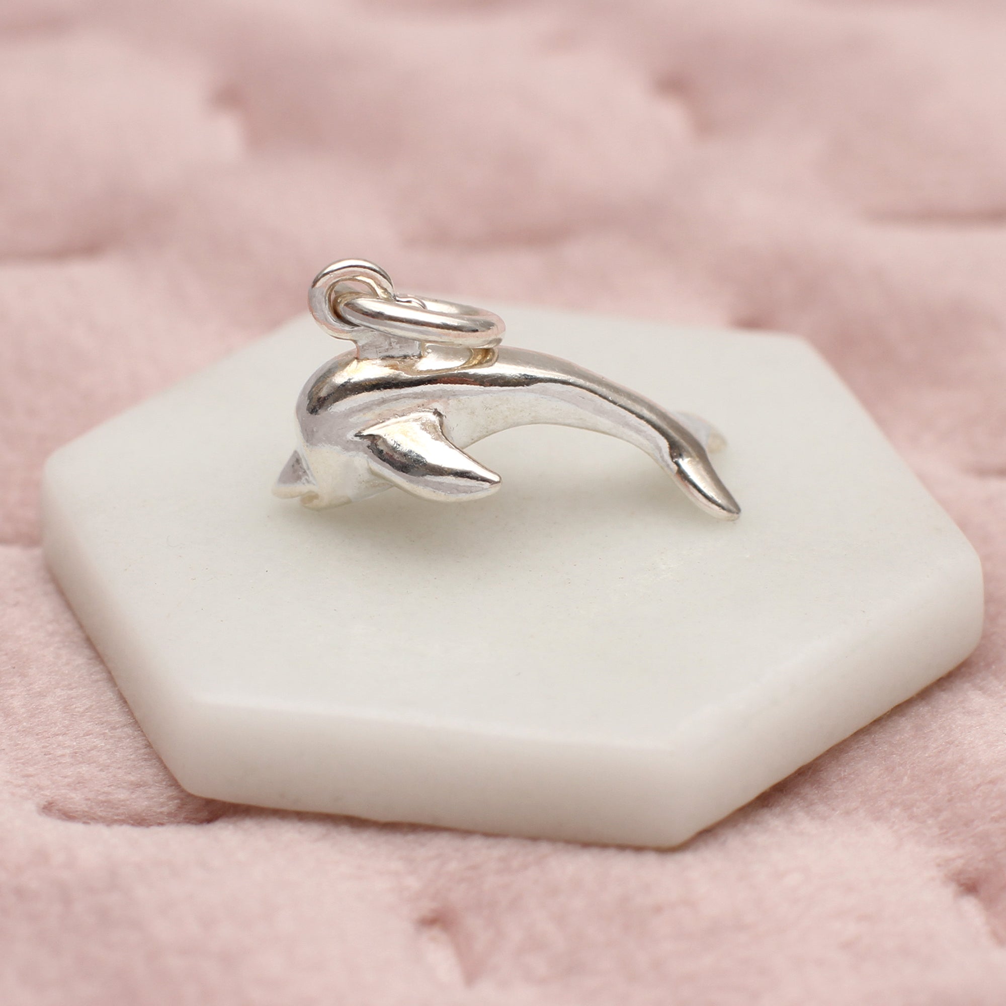 Sterling Silver Dolphin Charm
