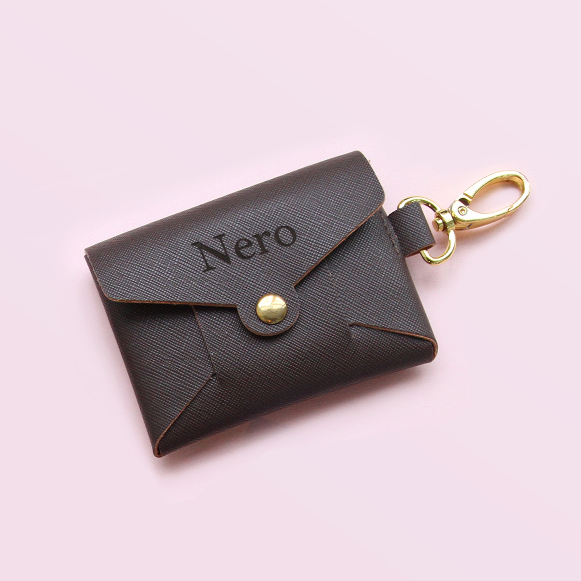 Personalised Vegan Leather Dog Treat Bag