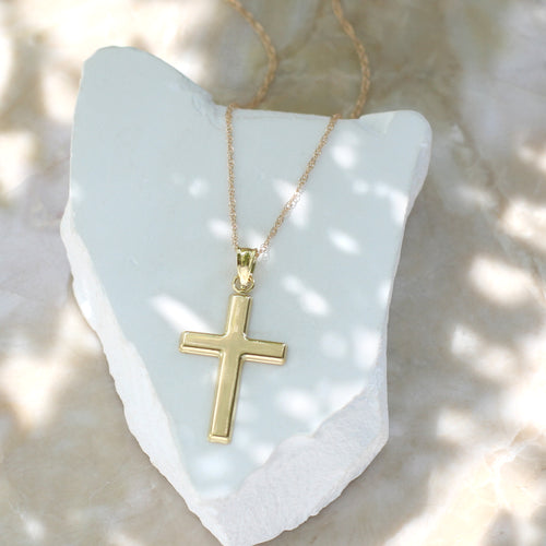 9ct Gold Cross Necklace