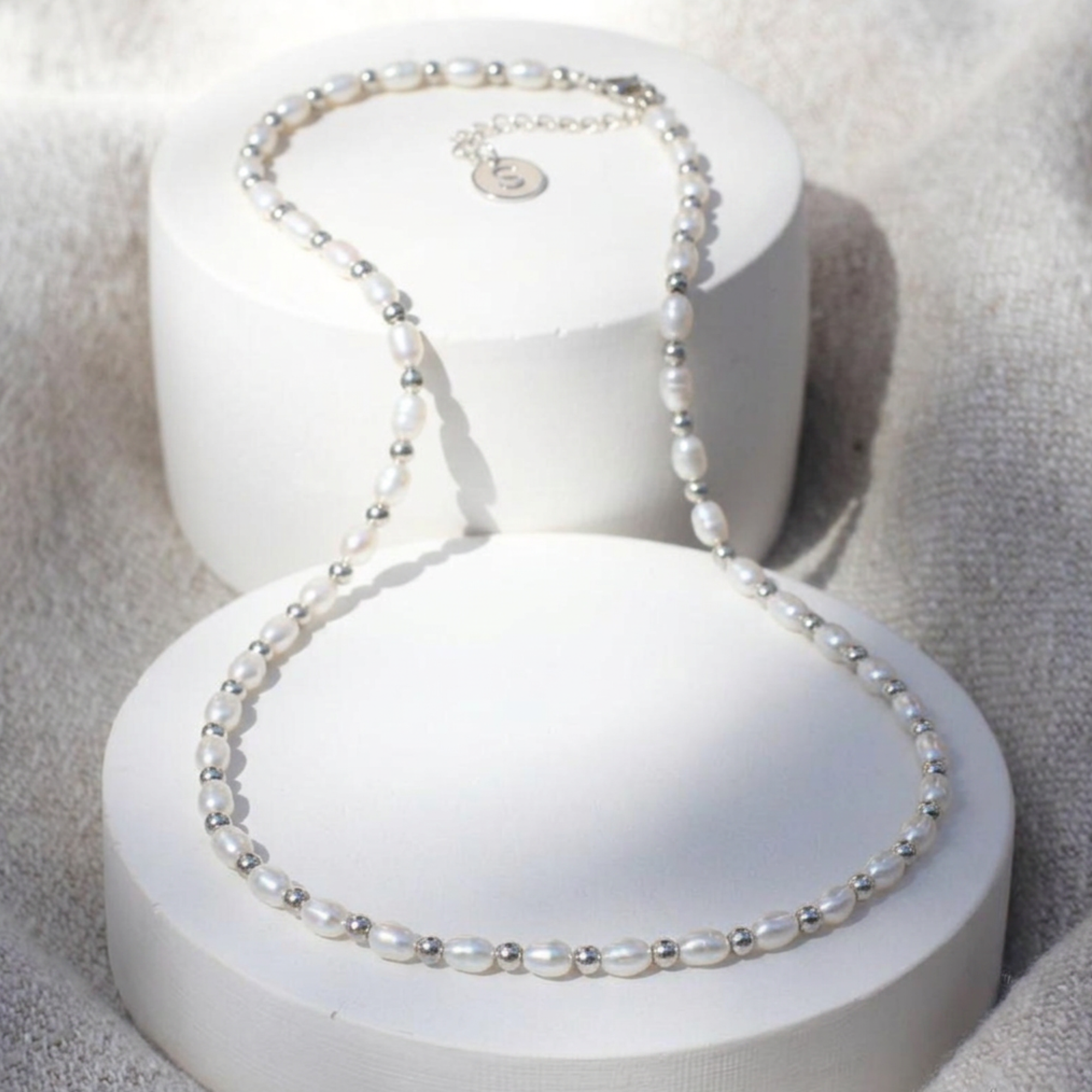 14ct Gold Plated or Silver Freshwater Pearl Necklace