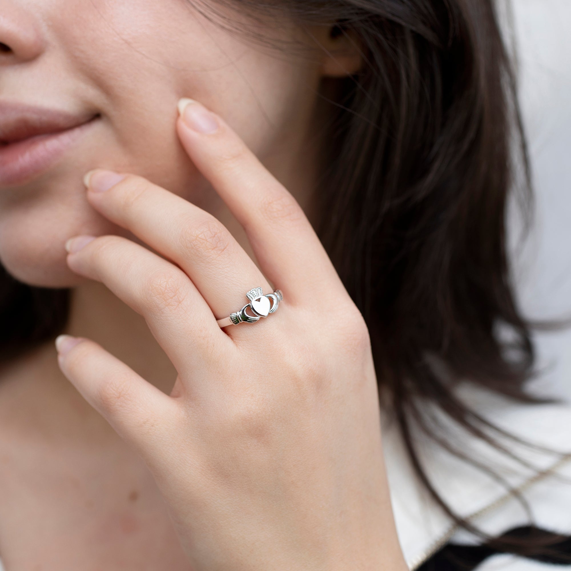 Sterling Silver Claddagh Ring