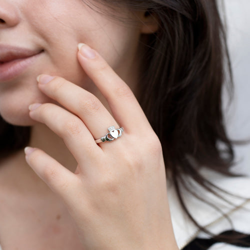 Sterling Silver Claddagh Ring