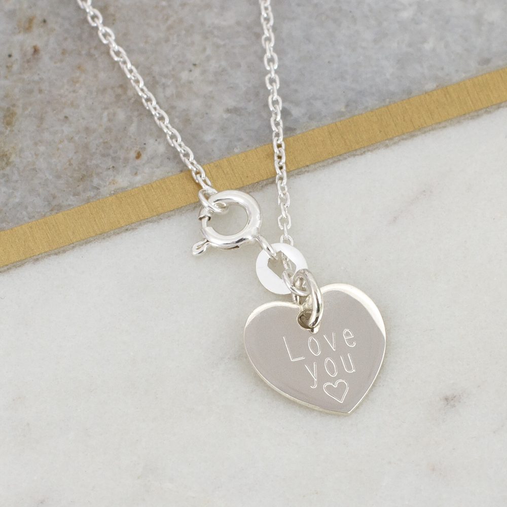 Sterling Silver or 18ct Gold Plated Crystal Necklace