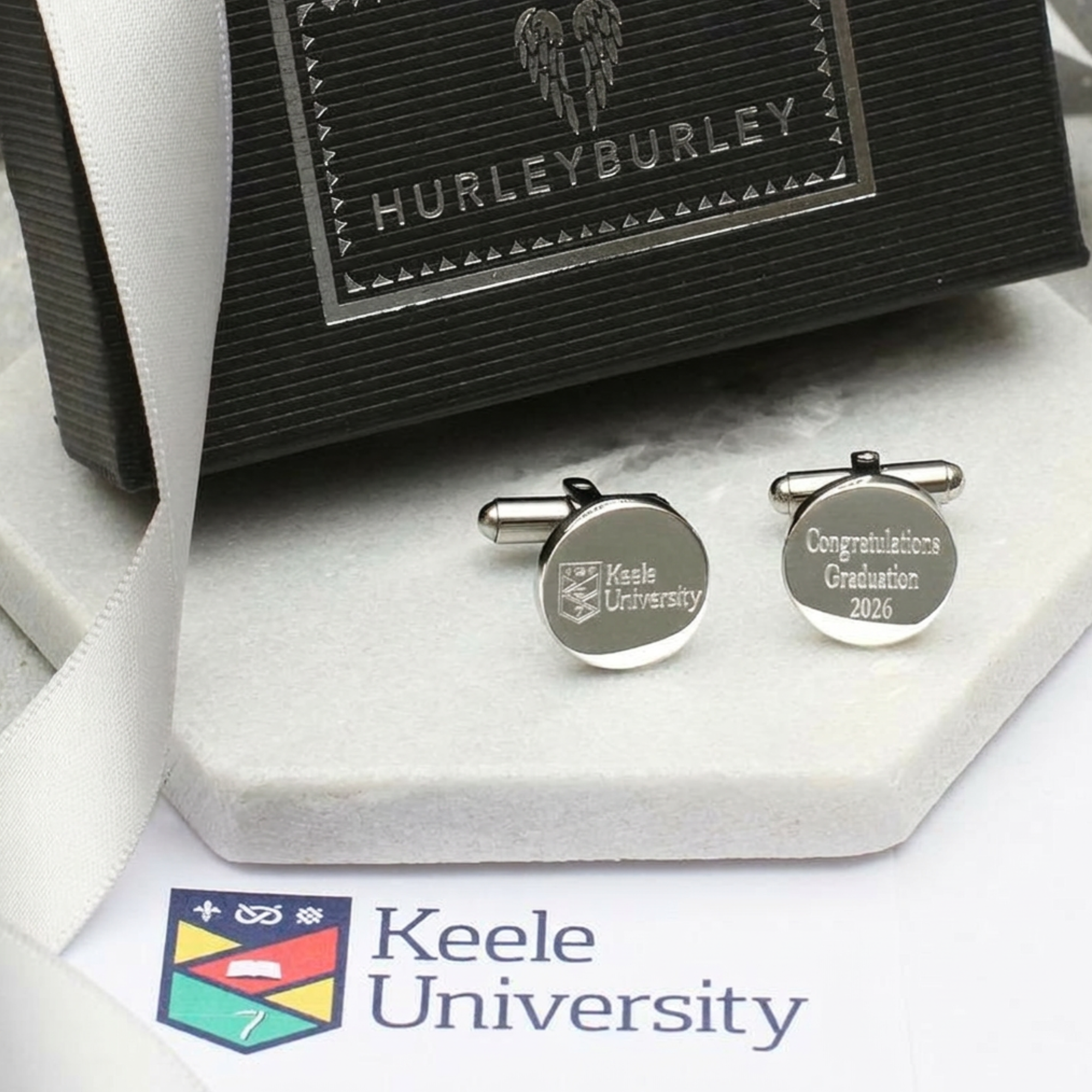 Personalised Graduation Cufflinks