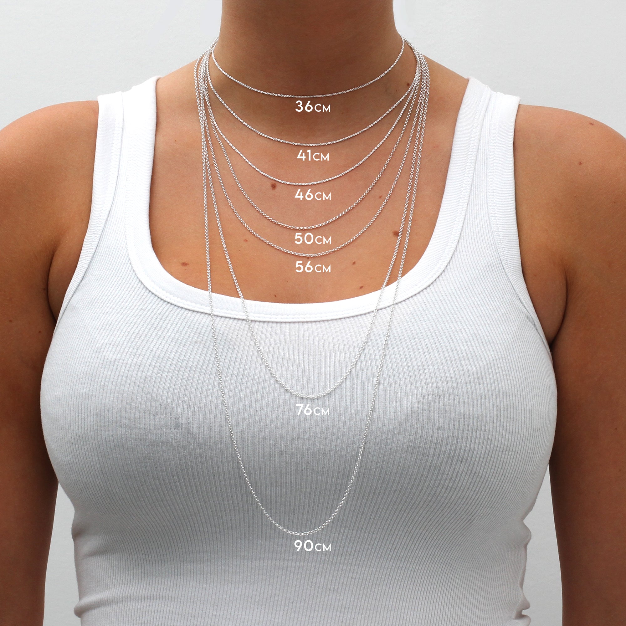 Personalised 18ct Gold Plated or Sterling Silver Slider Necklace