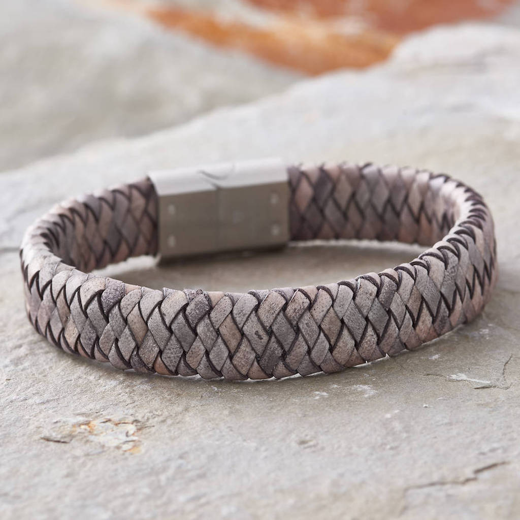 Personalised Men's Christmas Bracelet