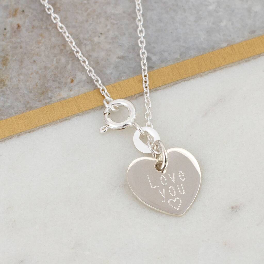 Personalised Silver Triple Small Circle Necklace