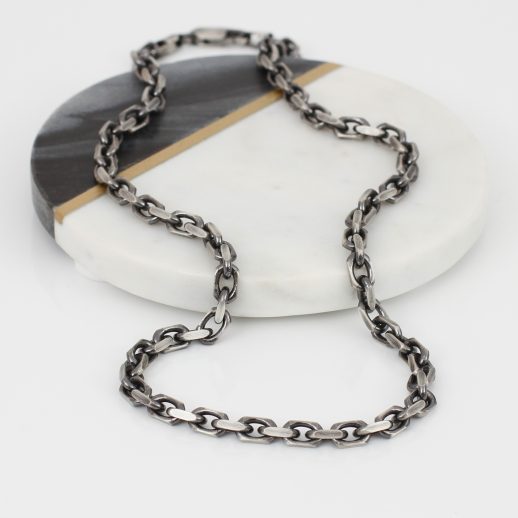 Mens anchor chain on sale bracelet