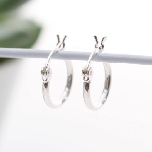 Sterling Silver Or 18ct Gold Plated Mini Hoop Earrings